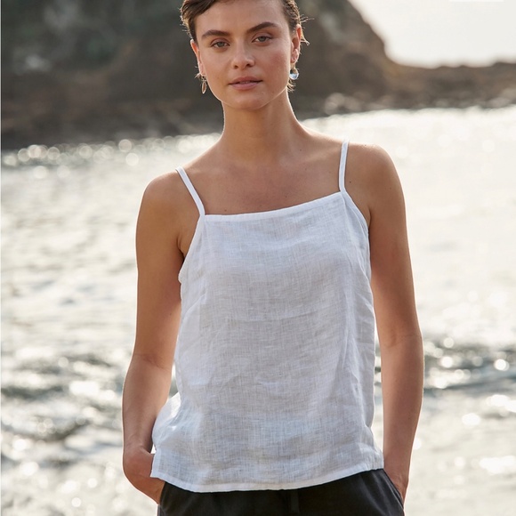 Garnet Hill Light Green High neck Camisole - Picture 6 of 6